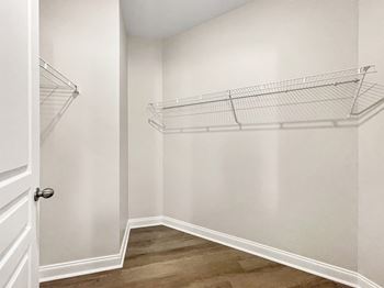 Walk-in closets*